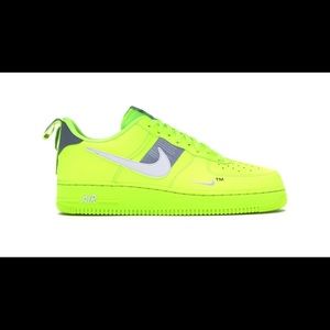 Nike Air Force 1 Utility Volt 2 Neon Green